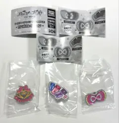 アイカツプリパラ　ピンズコレクション　パプリカ学園校章　プリチケ　らぁらリボン