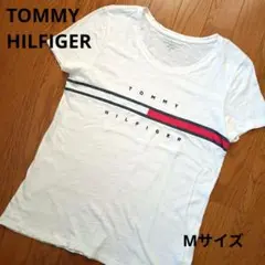 TOMMY HILFIGER トミーヒルフィガー 半袖Tシャツ ホワイト M