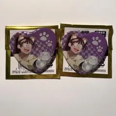 尾浜勘右衛門 ナンジャタウン 忍たま ハート型缶バッジ