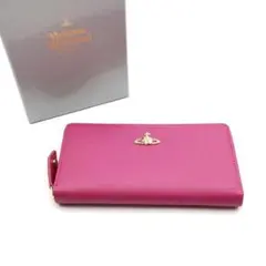 Vivienne Westwood 長財布 ピンク 中古 現在販売していない - メルカリ