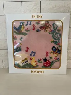 FEILER KAWAII ハンカチ ピンク