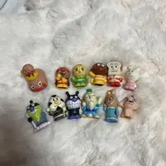 アンパンマン 指人形 12体セット レトロ