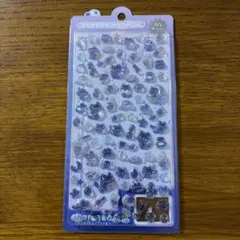 クーリア ボンボンドロップシール ミニ よるねこボンボン 青