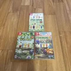 Pikmin 1+2, 3, 4 セット
