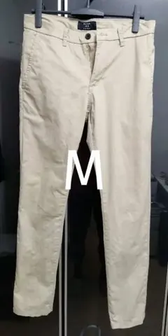 チノパン　スリムフィット　ベージュ