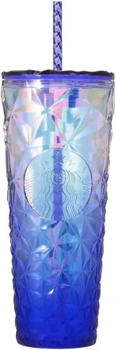 スタバ2024ロゴコールドカップタンブラーグラデーション710ml