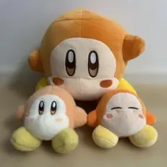 星のカービィ　ワドルディぬいぐるみ　３点セット