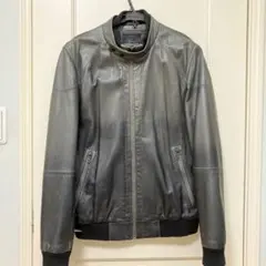 ZARA ラムレザージャケット