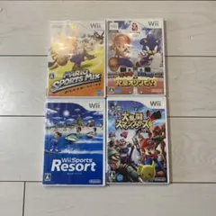 Wiiソフト4本セット