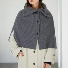 【美品】SLOBE IENA ファインウール スヌード