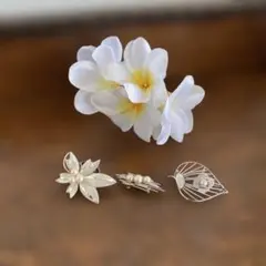 パールブローチ5点