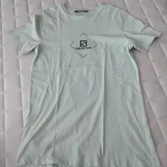 Salomon★ライトグリーン Tシャツ★Sサイズ