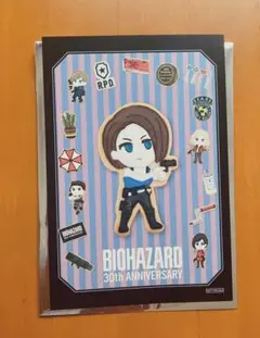 バイオハザード 30周年 ノベルティ ポストカード クリス | Mercari
