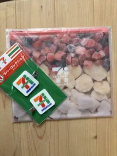 セブンイレブン スムージーフラットポーチG賞ラバーコレクションクリップH賞