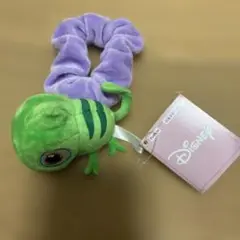新品タグ付き　ディズニーマスコット付 シュシュ ラプンツェル パスカル