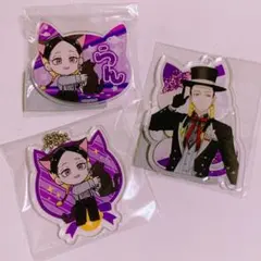 東京リベンジャーズ 灰谷蘭 猫の日 アクリルキーホルダー バッジ セット