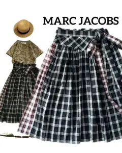 MARC JACOBS✨コットン 先染めチェック デザインスカートのサムネイル