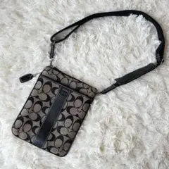 美品 COACH 6016 シグネチャー ショルダーバッグ 肩掛け　斜め掛け