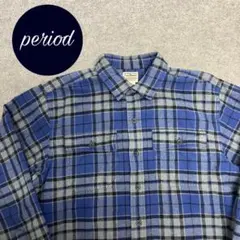 P2735 L.L.Bean チェック　フランネル　ネルシャツ　アメカジ