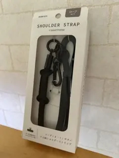 スマホショルダーストラップ黒