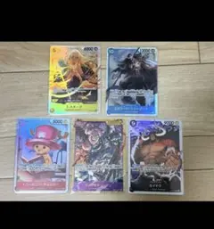 カイドウ&リンリン sec ポートガス・D・エース sec 원피스 카드