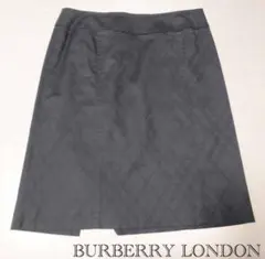 値引き美品★ BURBERRY LONDON スカート シャドーチェック柄 L