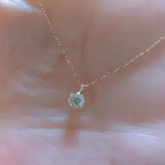 ♡ダイヤモンドネックレス　K18