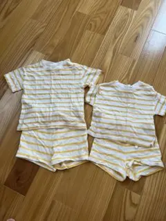 H&M セットアップ　兄弟　80 90 おそろい