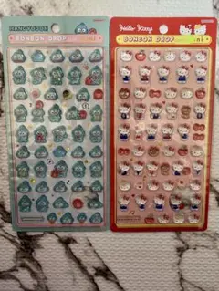 正規品♡ ボンボンドロップミニ　ハンギョドン・ハローキティ