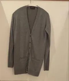JOHN SMEDLEY ジョンスメドレー　カーディガン　グレー　Mサイズ