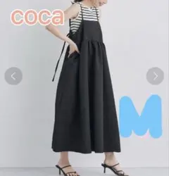 coca キャミワンピース ブラック M
