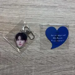 KO1KEYZ YURA 顔面アクリルキーホルダー ステッカー