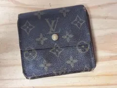 K0207-07ルイヴィトン　三つ折り長財布　＊シリアルあり　＊ステッチ外れあり
