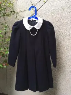 Arthurs フォーマルワンピース 女児 120cm 襟とパール着脱可