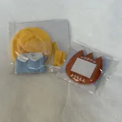 にじさんじようちえん にじぱぺ園服セット みずいろ おなまえバッジ オレンジ