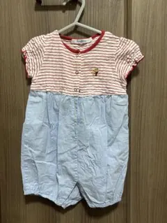 familiar 前開きロンパース　70サイズ