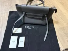 CELINE ベルトバッグ マイクロ グレーのサムネイル