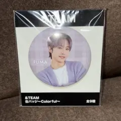 &TEAM 缶バッジ　カラフル　FUMA