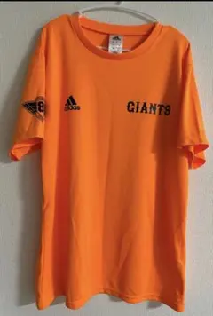 【希少/80周年記念】アディダス×読売ジャイアンツ Tシャツ オレンジ Oサイズ