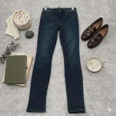 【JBRAND】スキニーデニム 農いネイビー ストレッチ有 ヴィンテージのサムネイル