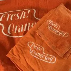 Fresh! Orange Golf タオル・サウナポンチョセットのサムネイル