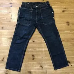 SASSAFRAS FALL LEAF PANTS サイズS Indigo