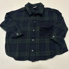 petit main チェック柄シャツ　90センチ
