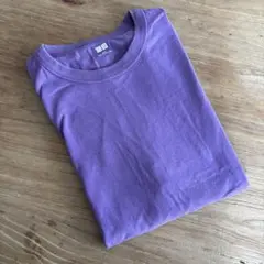 UNIQLO U ユニクロユー　パープル Tシャツ XXL