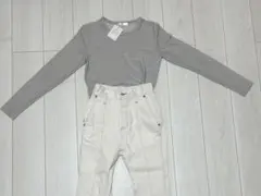 【4/12まで出品】シューラルー　ゴールドラメ長袖Tシャツ