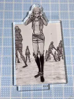 進撃の巨人 Anique アニーク ジオラマアクリルスタンド アニ 現状品