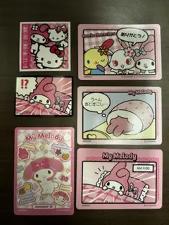 マイメロディ カード シール セット