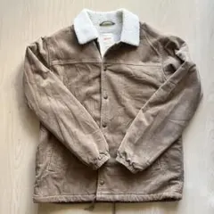 ブラウン フリースジャケット