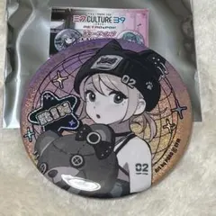 39culture 2025 トレーディング大き目ホログラム缶バッジ 鏡音リン