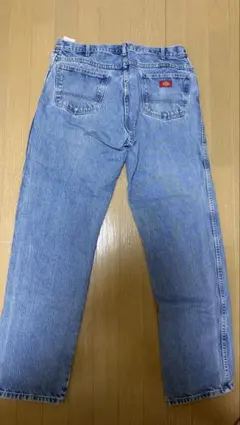 Dickies デニムパンツ W34 L36 ワイド ストリート 古着 色落ちのサムネイル